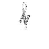 Buchstabe N Charm-Anhänger
