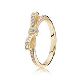 Glitzernde Schleife - Ring