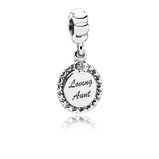 Loving Aunt - Liebevolle Tante - Charm-Anhänger