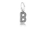 Buchstabe B Charm-Anhänger