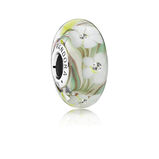 Wildblumen Murano-Glas Charm