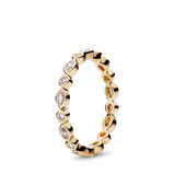 Kreise & Ellipsen Ring Gold