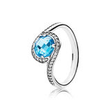 Himmelblaue Schönheit Ring