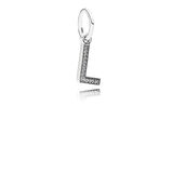 Buchstabe L Charm-Anhänger