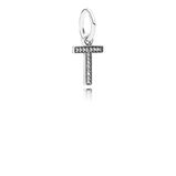 Buchstabe T Charm-Anhänger