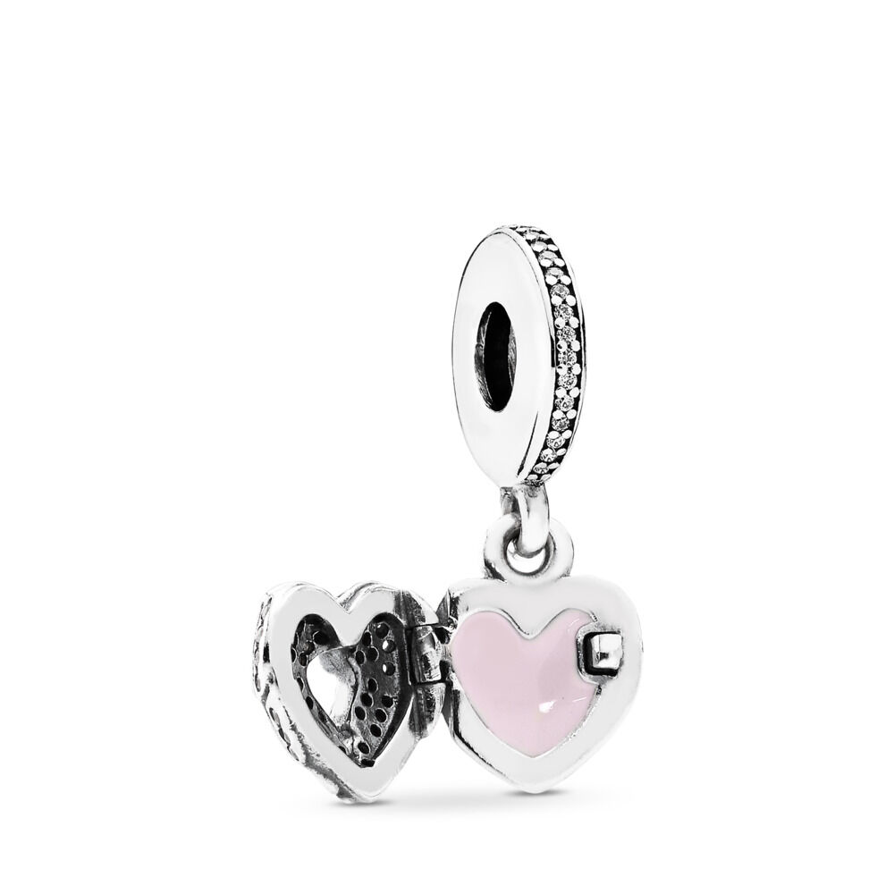 ciondolo pandora cuore brillantini ciondolo pandora cuore brillantini