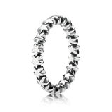 Sternenspur-Band Ring